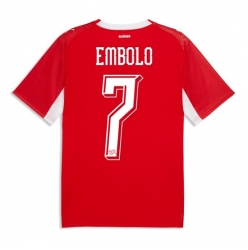 Schweiz Breel Embolo #7 Heimtrikot WM 2026 Kurzarm