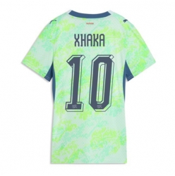 Schweiz Granit Xhaka #10 Auswärtstrikot Frauen WM 2026 Kurzarm