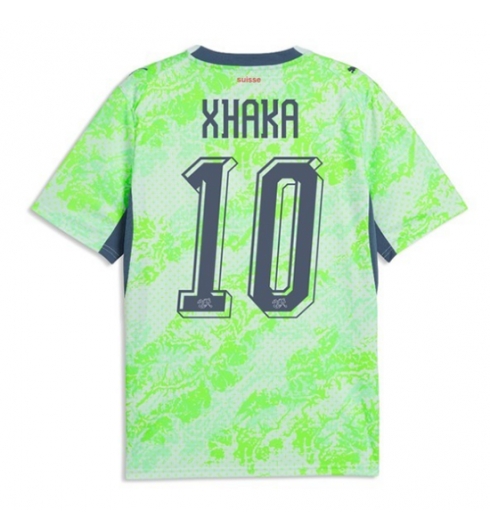 Schweiz Granit Xhaka #10 Auswärtstrikot WM 2026 Kurzarm Schweiz Granit Xhaka #10 Auswärtstrikot WM 2026 Kurzarm