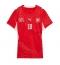 Schweiz Granit Xhaka #10 Heimtrikot Frauen WM 2026 Kurzarm Schweiz Granit Xhaka #10 Heimtrikot Frauen WM 2026 Kurzarm
