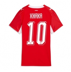 Schweiz Granit Xhaka #10 Heimtrikot Frauen WM 2026 Kurzarm