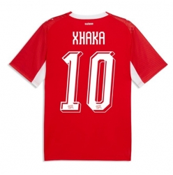 Schweiz Granit Xhaka #10 Heimtrikot WM 2026 Kurzarm