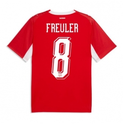 Schweiz Remo Freuler #8 Heimtrikot WM 2026 Kurzarm