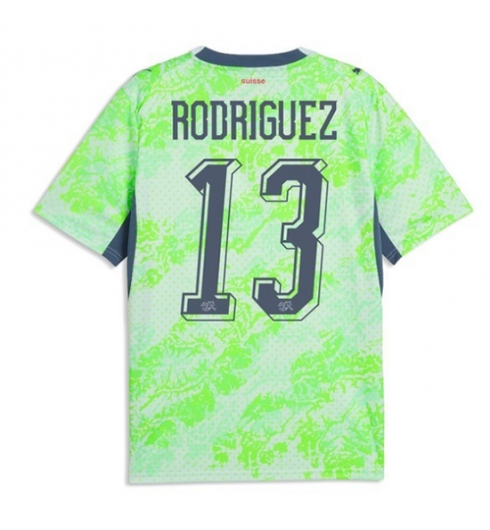 Schweiz Ricardo Rodriguez #13 Auswärtstrikot WM 2026 Kurzarm Schweiz Ricardo Rodriguez #13 Auswärtstrikot WM 2026 Kurzarm