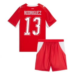 Schweiz Ricardo Rodriguez #13 Heimtrikot Kinder WM 2026 Kurzarm (+ kurze hosen)
