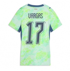 Schweiz Ruben Vargas #17 Auswärtstrikot Frauen WM 2026 Kurzarm
