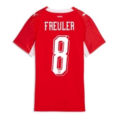 Schweiz Ruben Vargas #17 Heimtrikot Frauen WM 2026 Kurzarm