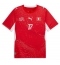 Schweiz Ruben Vargas #17 Heimtrikot WM 2026 Kurzarm Schweiz Ruben Vargas #17 Heimtrikot WM 2026 Kurzarm