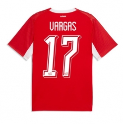 Schweiz Ruben Vargas #17 Heimtrikot WM 2026 Kurzarm
