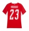 Schweiz Zeki Amdouni #23 Heimtrikot Frauen WM 2026 Kurzarm Schweiz Zeki Amdouni #23 Heimtrikot Frauen WM 2026 Kurzarm