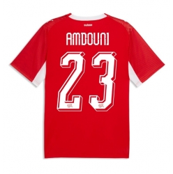 Schweiz Zeki Amdouni #23 Heimtrikot WM 2026 Kurzarm