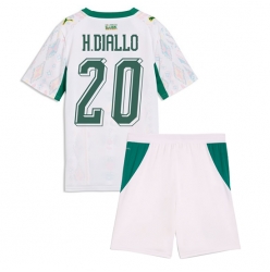 Senegal Habib Diallo #20 Heimtrikot Kinder WM 2026 Kurzarm (+ kurze hosen)