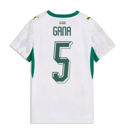 Senegal Idrissa Gueye #5 Heimtrikot Frauen WM 2026 Kurzarm Senegal Idrissa Gueye #5 Heimtrikot Frauen WM 2026 Kurzarm