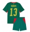 Senegal Iliman Ndiaye #13 Auswärtstrikot Kinder WM 2026 Kurzarm (+ kurze hosen)