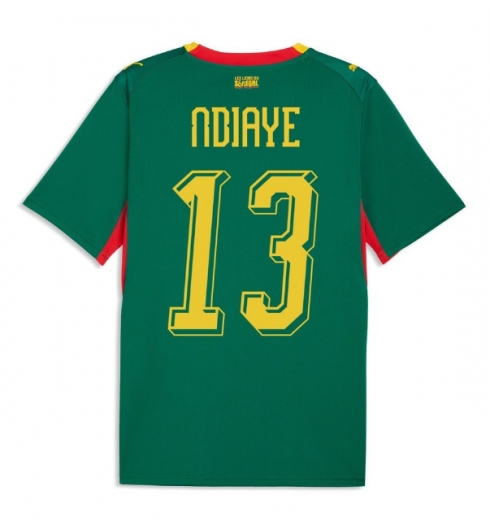 Senegal Iliman Ndiaye #13 Auswärtstrikot WM 2026 Kurzarm Senegal Iliman Ndiaye #13 Auswärtstrikot WM 2026 Kurzarm