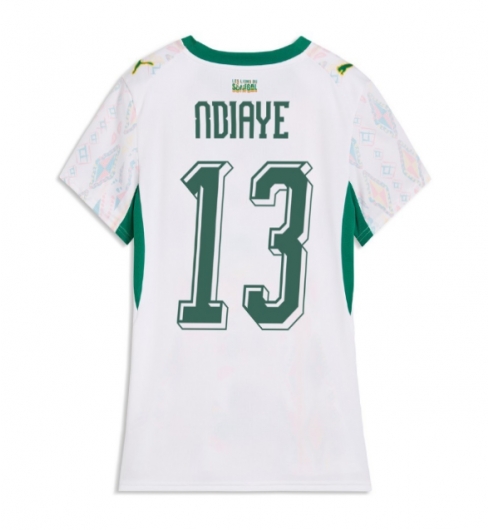 Senegal Iliman Ndiaye #13 Heimtrikot Frauen WM 2026 Kurzarm Senegal Iliman Ndiaye #13 Heimtrikot Frauen WM 2026 Kurzarm
