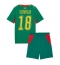 Senegal Ismaila Sarr #18 Auswärtstrikot Kinder WM 2026 Kurzarm (+ kurze hosen)