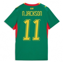 Senegal Nicolas Jackson #11 Auswärtstrikot Frauen WM 2026 Kurzarm