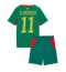 Senegal Nicolas Jackson #11 Auswärtstrikot Kinder WM 2026 Kurzarm (+ kurze hosen)