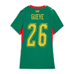 Senegal Pape Gueye #26 Auswärtstrikot Frauen WM 2026 Kurzarm