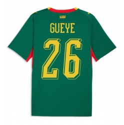 Senegal Pape Gueye #26 Auswärtstrikot WM 2026 Kurzarm