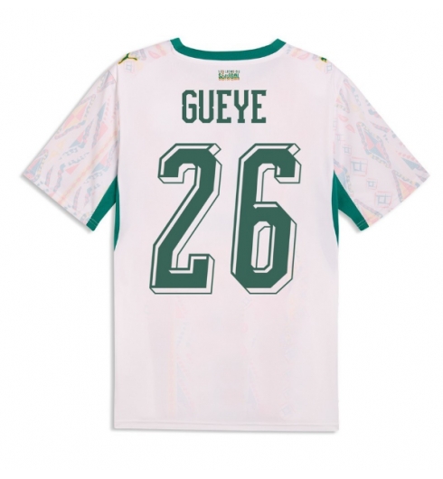 Senegal Pape Gueye #26 Heimtrikot WM 2026 Kurzarm Senegal Pape Gueye #26 Heimtrikot WM 2026 Kurzarm