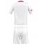 Sevilla Heimtrikot Kinder 2025-26 Kurzarm (+ kurze hosen)