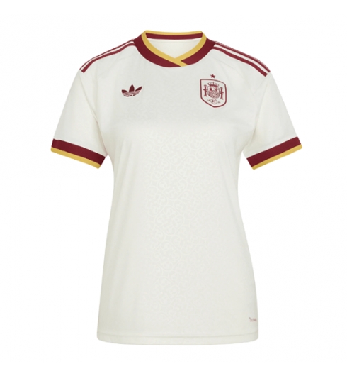 Spanien Auswärtstrikot Frauen WM 2026 Kurzarm Spanien Auswärtstrikot Frauen WM 2026 Kurzarm