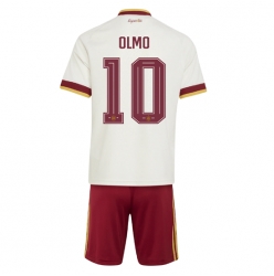 Spanien Dani Olmo #10 Auswärtstrikot Kinder WM 2026 Kurzarm (+ kurze hosen)