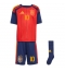 Spanien Dani Olmo #10 Heimtrikot Kinder WM 2026 Kurzarm (+ kurze hosen)