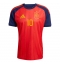 Spanien Dani Olmo #10 Heimtrikot WM 2026 Kurzarm Spanien Dani Olmo #10 Heimtrikot WM 2026 Kurzarm