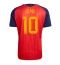 Spanien Dani Olmo #10 Heimtrikot WM 2026 Kurzarm Spanien Dani Olmo #10 Heimtrikot WM 2026 Kurzarm