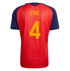 Spanien Eric Garcia #4 Heimtrikot WM 2026 Kurzarm