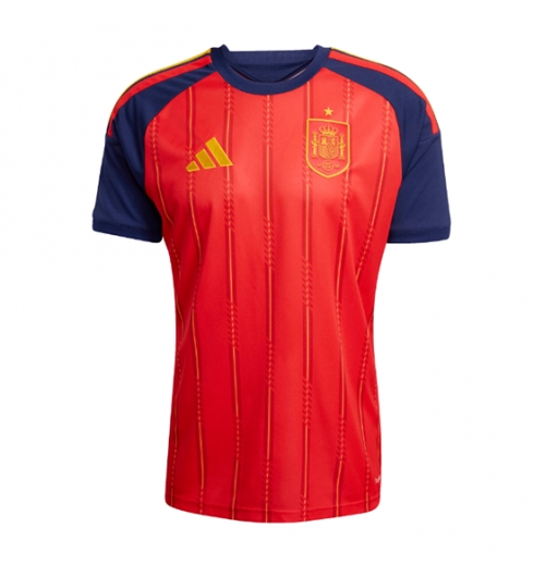 Spanien Heimtrikot WM 2026 Kurzarm Spanien Heimtrikot WM 2026 Kurzarm
