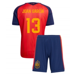 Spanien Joan Garcia #13 Heimtrikot Kinder WM 2026 Kurzarm (+ kurze hosen)