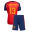 Spanien Joan Garcia #13 Heimtrikot Kinder WM 2026 Kurzarm (+ kurze hosen)