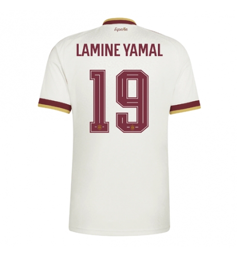 Spanien Lamine Yamal #19 Auswärtstrikot WM 2026 Kurzarm Spanien Lamine Yamal #19 Auswärtstrikot WM 2026 Kurzarm