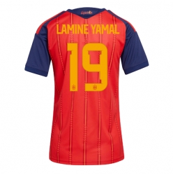 Spanien Lamine Yamal #19 Heimtrikot Frauen WM 2026 Kurzarm