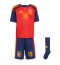 Spanien Lamine Yamal #19 Heimtrikot Kinder WM 2026 Kurzarm (+ kurze hosen)