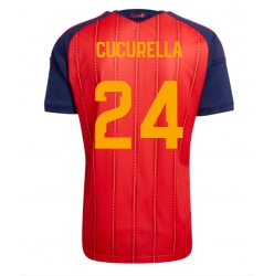 Spanien Marc Cucurella #24 Heimtrikot WM 2026 Kurzarm