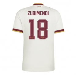 Spanien Martin Zubimendi #18 Auswärtstrikot WM 2026 Kurzarm