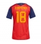 Spanien Martin Zubimendi #18 Heimtrikot Frauen WM 2026 Kurzarm