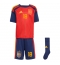 Spanien Martin Zubimendi #18 Heimtrikot Kinder WM 2026 Kurzarm (+ kurze hosen)