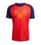 Spanien Martin Zubimendi #18 Heimtrikot WM 2026 Kurzarm Spanien Martin Zubimendi #18 Heimtrikot WM 2026 Kurzarm
