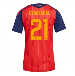 Spanien Mikel Oyarzabal #21 Heimtrikot Frauen WM 2026 Kurzarm