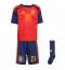 Spanien Mikel Oyarzabal #21 Heimtrikot Kinder WM 2026 Kurzarm (+ kurze hosen)