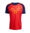 Spanien Mikel Oyarzabal #21 Heimtrikot WM 2026 Kurzarm Spanien Mikel Oyarzabal #21 Heimtrikot WM 2026 Kurzarm
