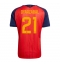Spanien Mikel Oyarzabal #21 Heimtrikot WM 2026 Kurzarm Spanien Mikel Oyarzabal #21 Heimtrikot WM 2026 Kurzarm
