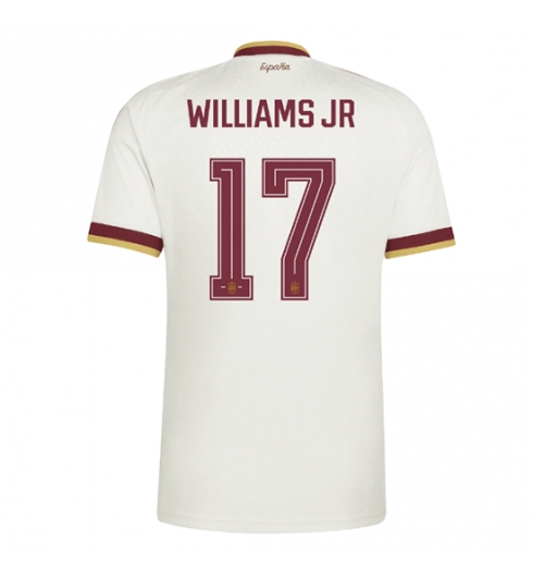 Spanien Nico Williams #17 Auswärtstrikot WM 2026 Kurzarm Spanien Nico Williams #17 Auswärtstrikot WM 2026 Kurzarm