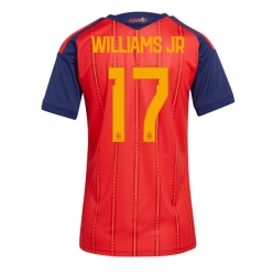 Spanien Nico Williams #17 Heimtrikot Frauen WM 2026 Kurzarm